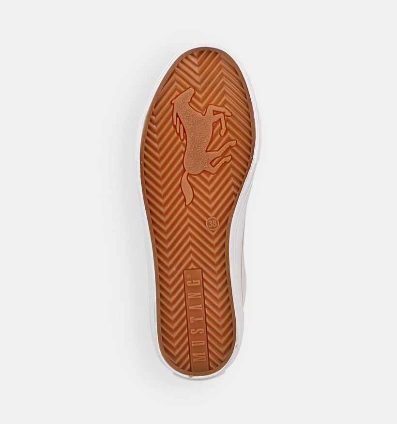 Mustang Slip-ons Witte Sneakers voor dames (372102)