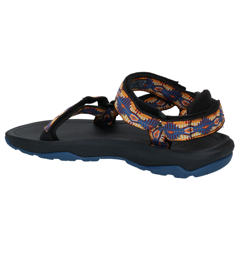 Teva Hurricane Sandales en Bleu en textile (286623)