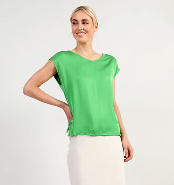 comma T-shirts Vert