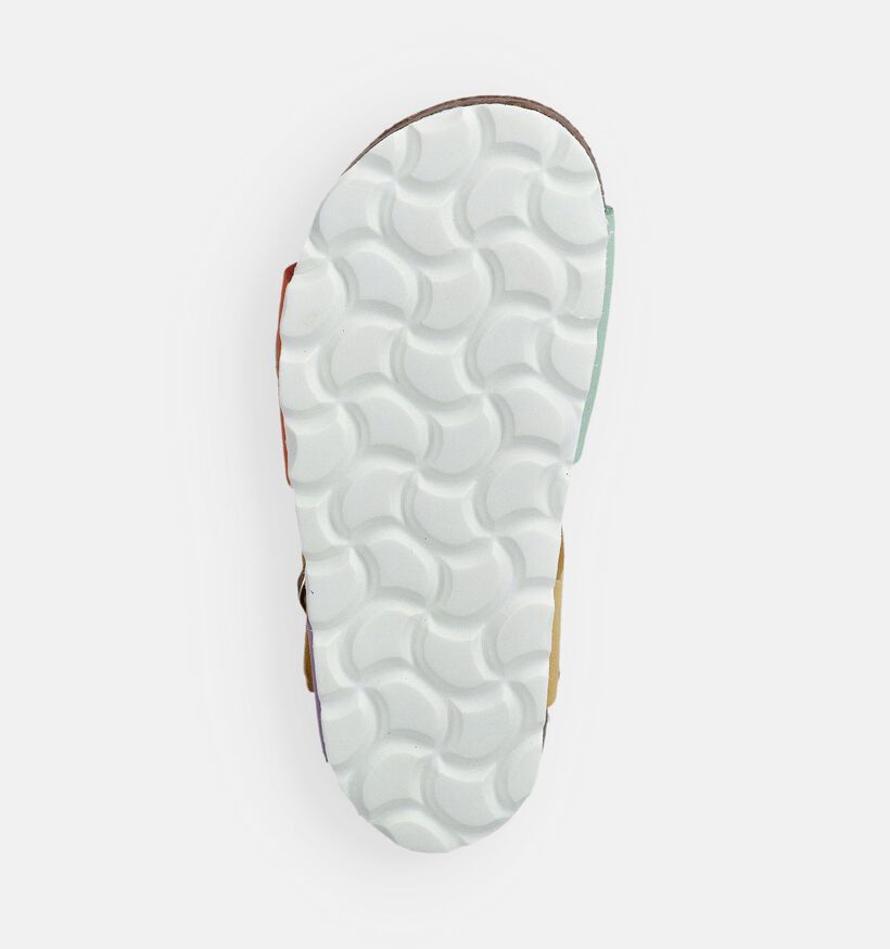 Milo & Mila Sandales en Jaune/Violet pour filles (369848)