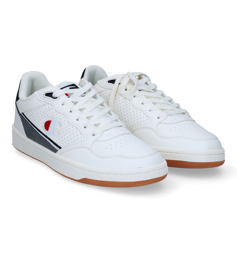 Champion Delray Ecru Sneakers in stof (305475)