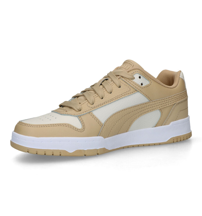 Puma RBD Game Low Baskets en Beige pour femmes (318643) - pour semelles orthopédiques