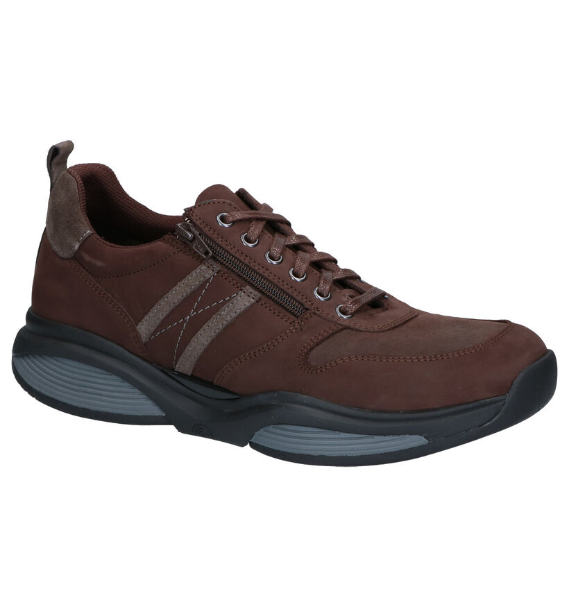 Xsensible Stretchwalker Bruine Lage Schoenen in nubuck (259682)