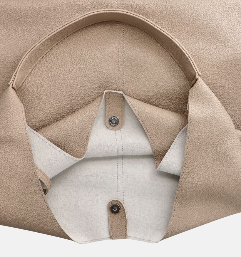Signatur Cuzdanli Beige Schoudertas voor dames (365061)
