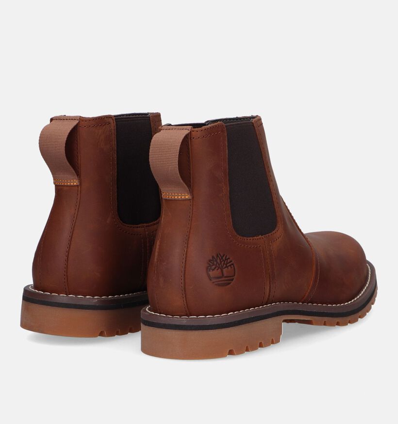 Timberland Larchmont II Chelsea Cognac Bottines voor heren (328648) - geschikt voor steunzolen