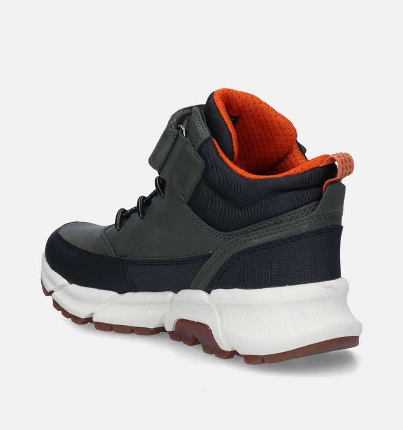 Geox Flexyper Kaki Hoge schoenen voor jongens (344565) - geschikt voor steunzolen