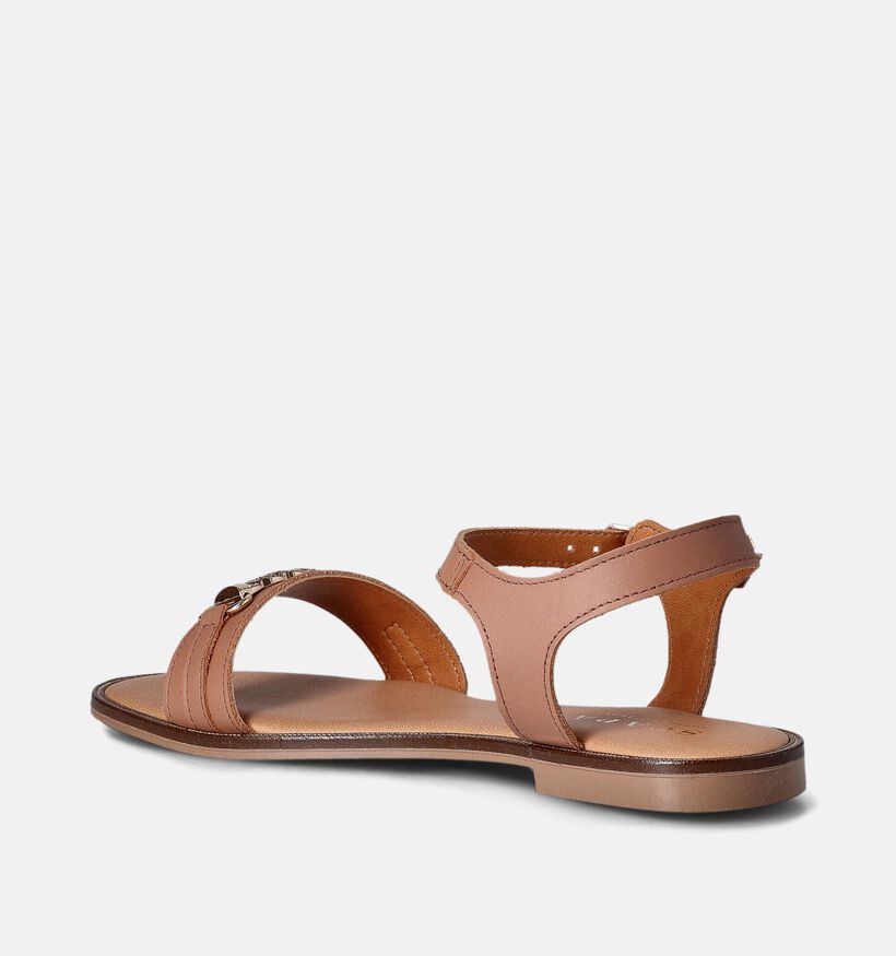 Scapa Sandales plates en Marron pour femmes (355472)