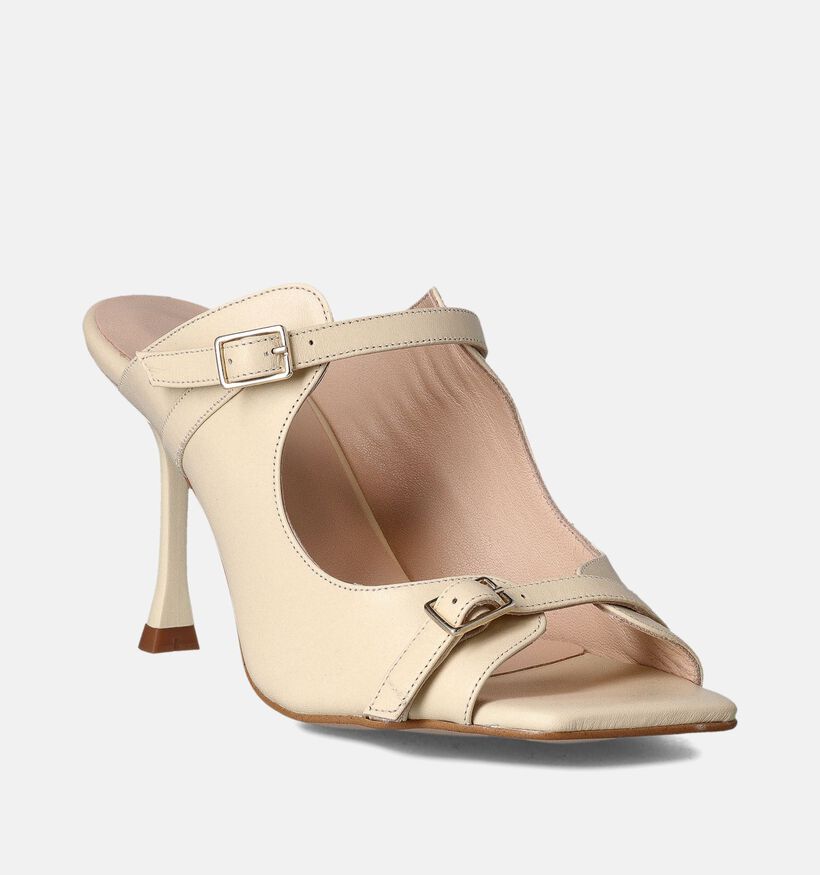 March23 Raquelle Gele Slippers op Hak voor dames (355959)