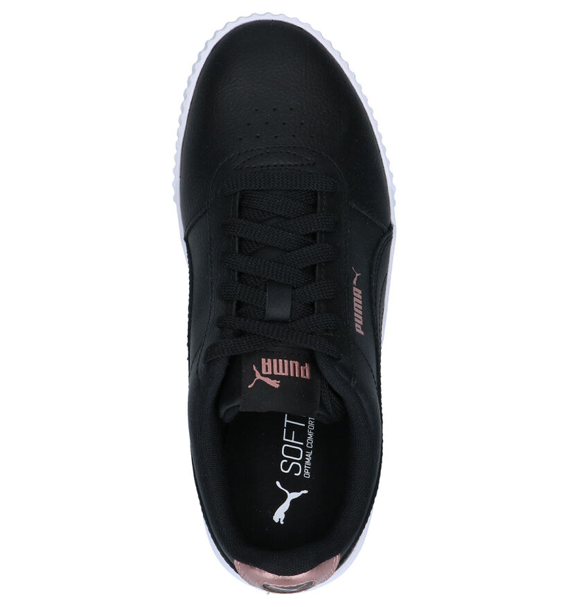 Puma Carina Baskets en Noir en cuir (265524)