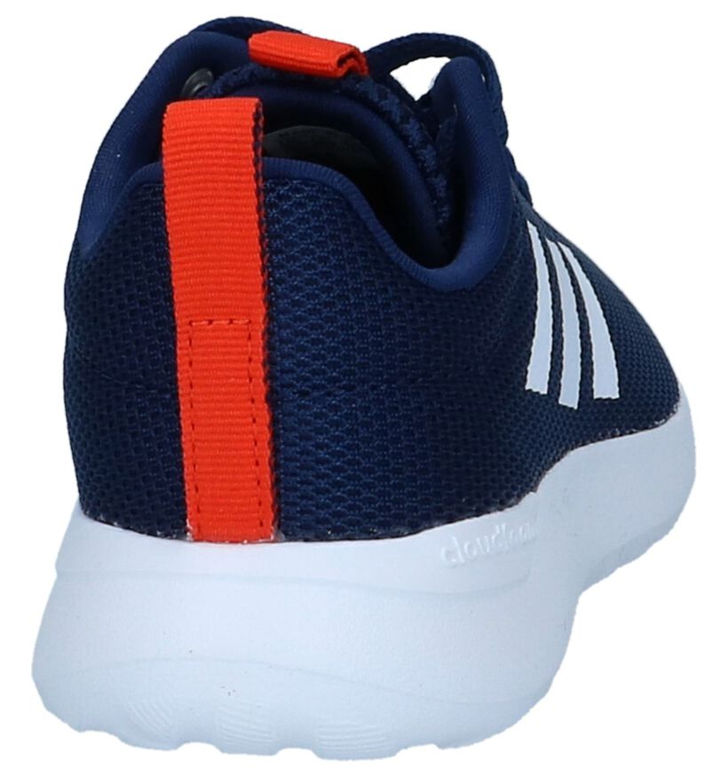 Adidas Lite Racer Baskets en Bleu en textile (237184)