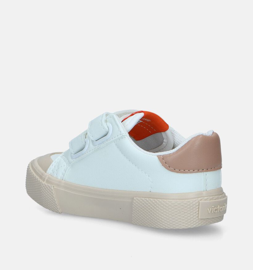Victoria Witte Velcroschoenen voor jongens, meisjes (354106)
