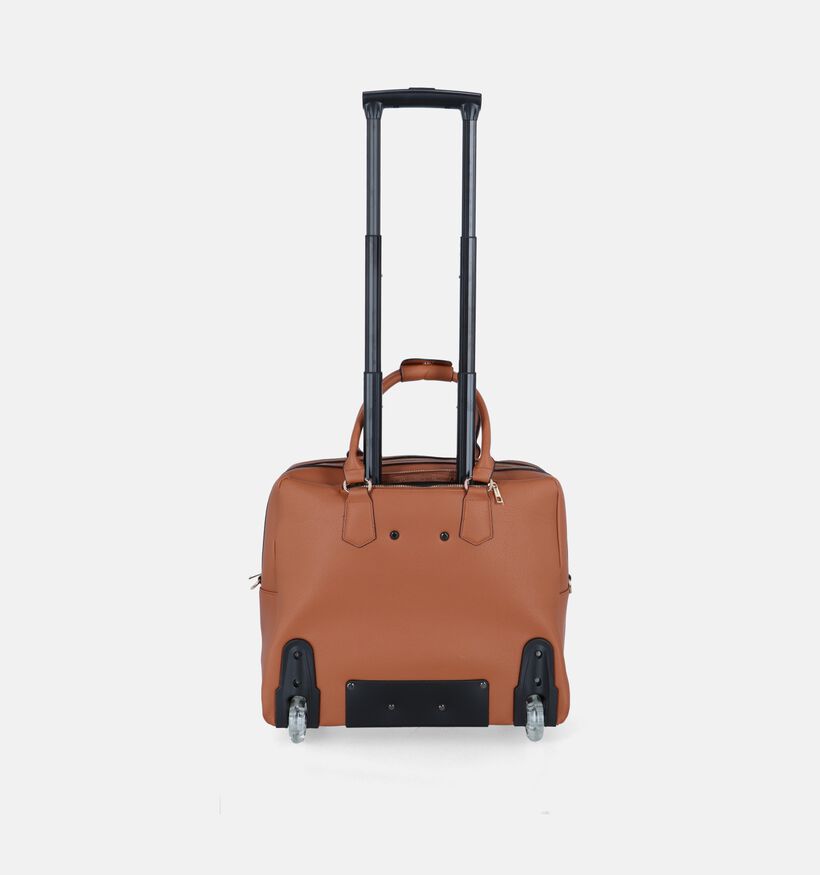 Olivia Lauren Denver Sac ordinateur à roulettes en Cognac pour femmes (373500)