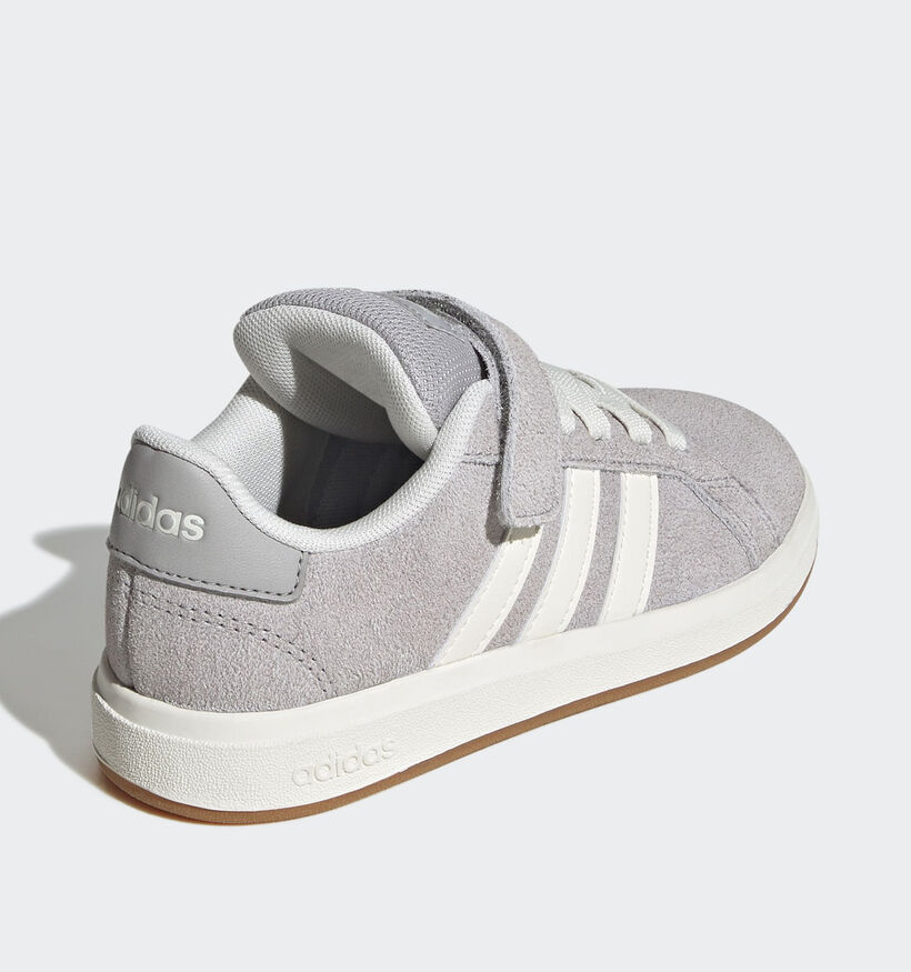 adidas Grand Court 00s Grijze Sneakers voor jongens, meisjes (366058) - geschikt voor steunzolen