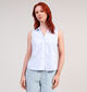 JDY Blouse Zonder Mouwen Lichtblauw voor dames (366398)