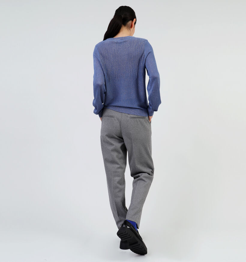 Vila Vian Blauwe T-shirt voor dames (348753)