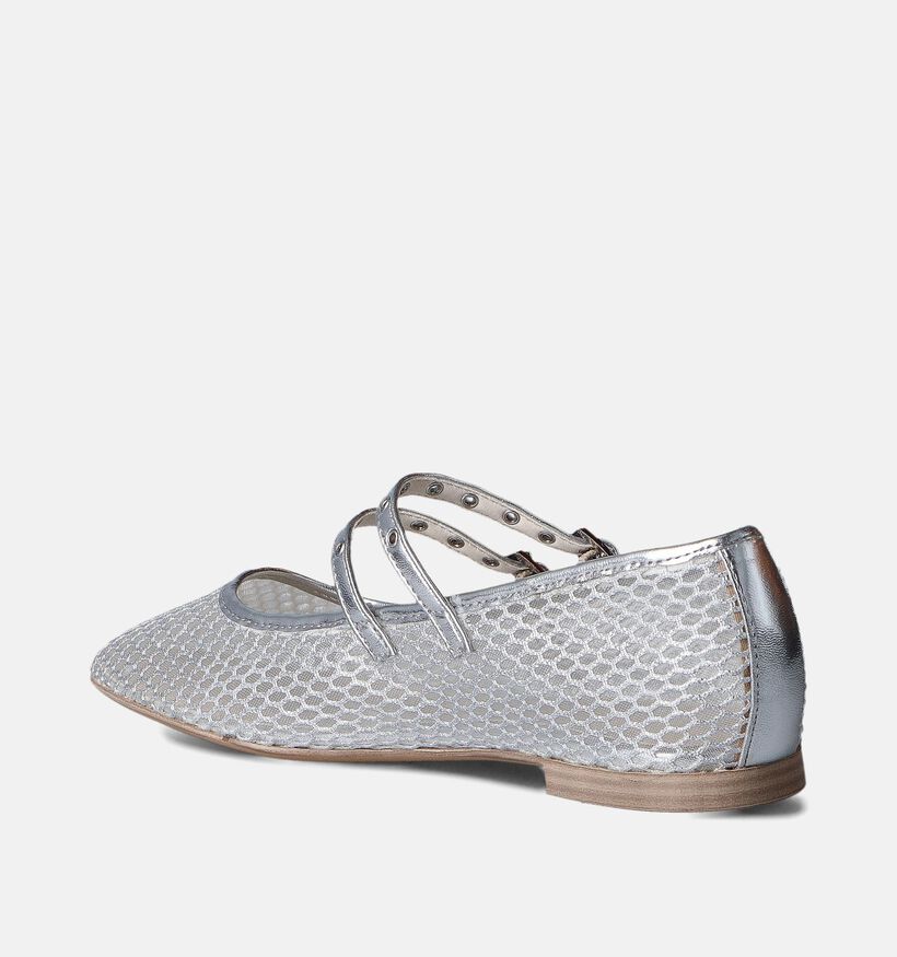 Tamaris Ballerines en Argent pour femmes (354327)