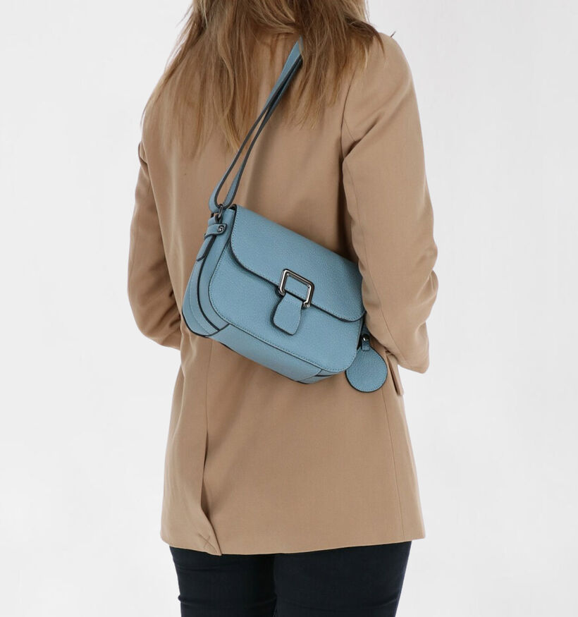 BOO! Salto Blauwe Crossbody Tas in kunstleer (282545)