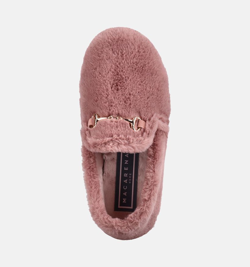 Macarena Pantoufles en Rose pour femmes (381085) - pour semelles orthop&eacute;diques