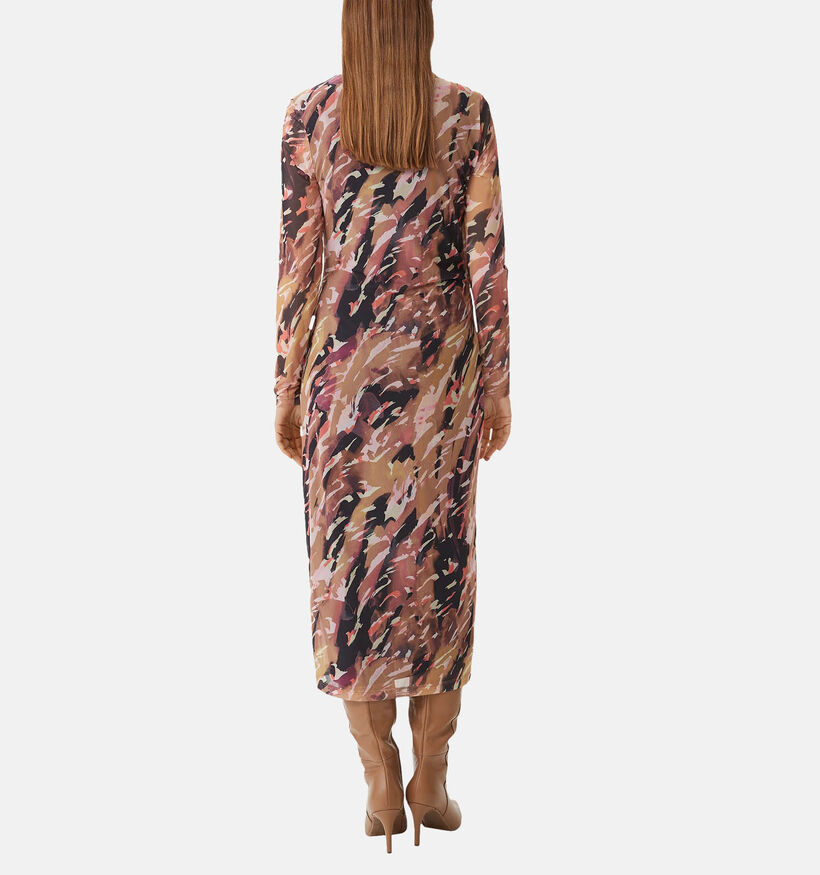 comma Robe en Brun pour femmes (334789)
