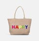 Via Limone Happy Cabas en Beige pour femmes (376496)