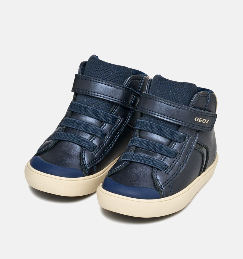 Geox Gisli Chaussures hautes en Bleu foncé pour filles (360336) - pour semelles orthopédiques