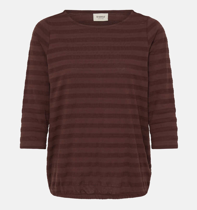 Fransa Frejla Bordeaux T-shirt voor dames (377911)
