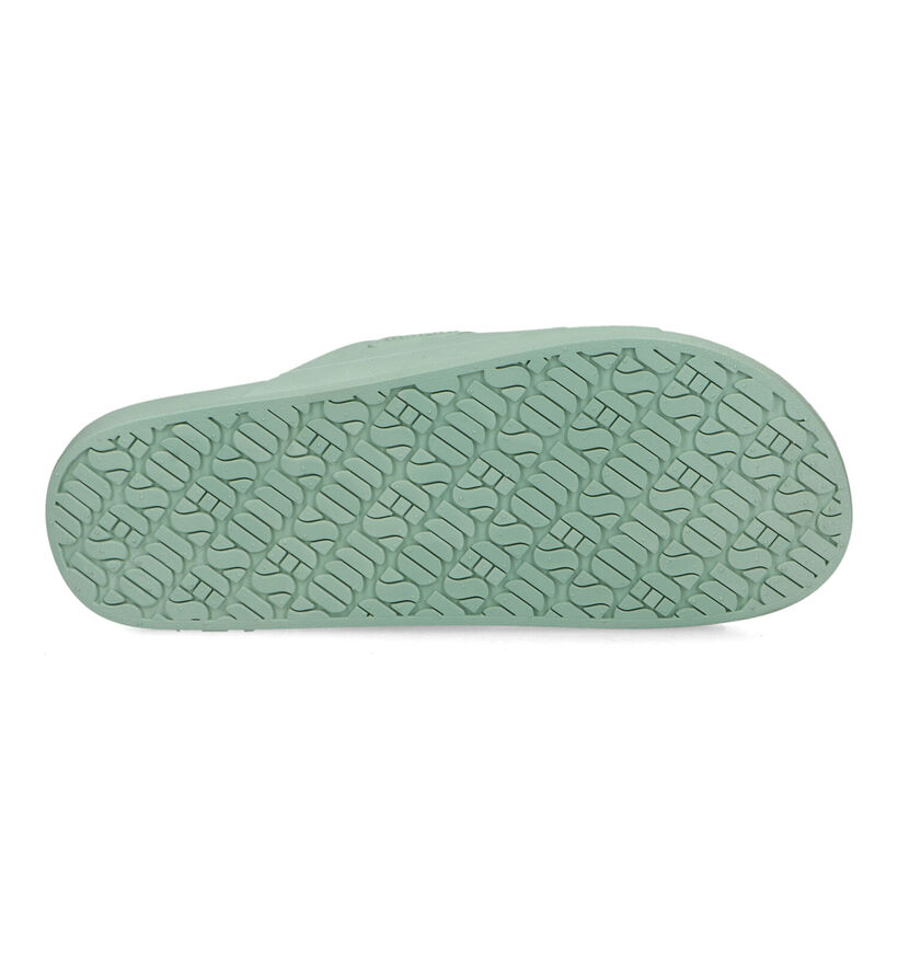 Freedom Moses Basic Nu-pieds en Vert Kaki pour femmes (340276)