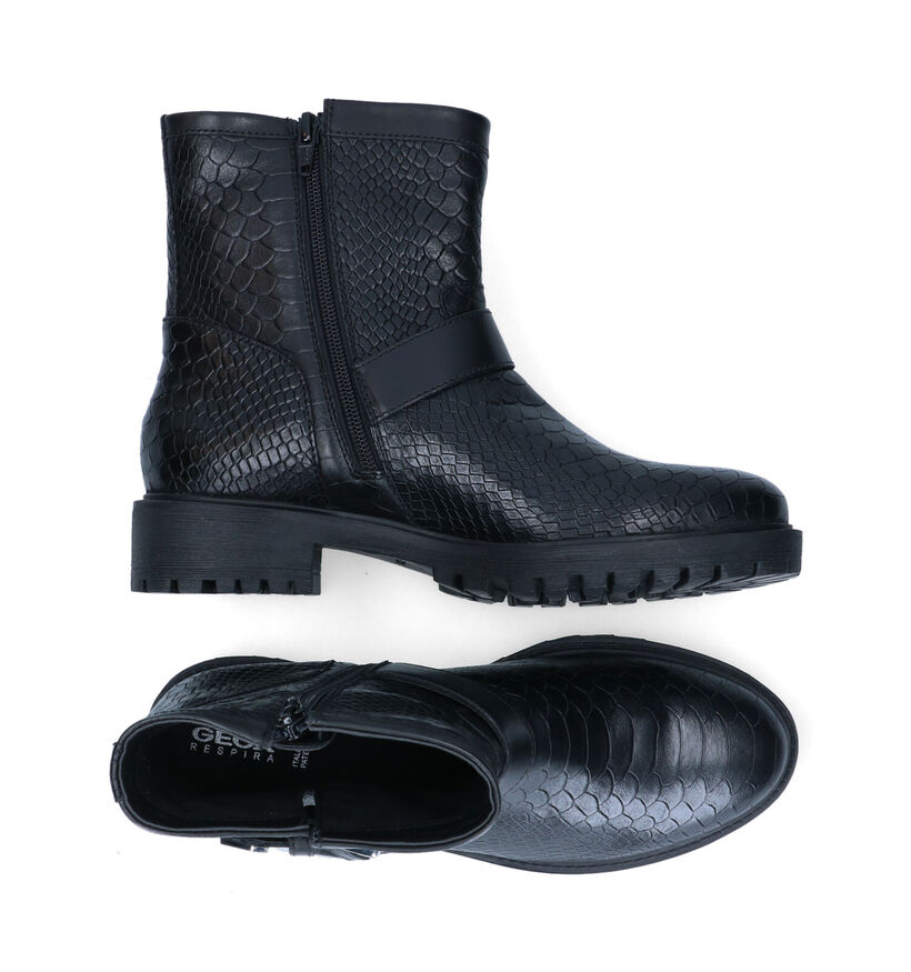 Geox Zwarte Biker Boots voor dames (301059)