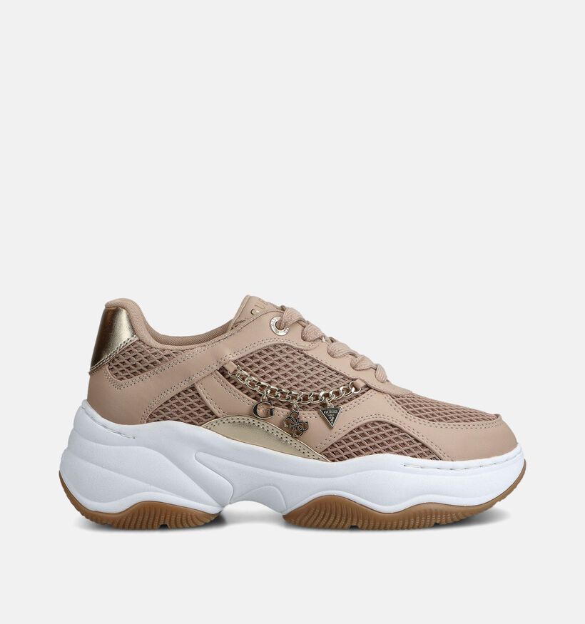Guess Harpaa Lichtbruine Chunky Sneakers voor dames (366547) - geschikt voor steunzolen