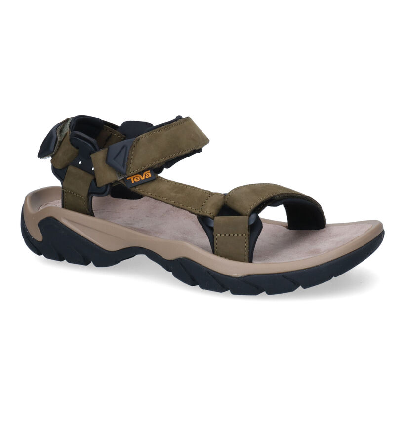 Teva Terra Sandales en Camel en nubuck (321947)