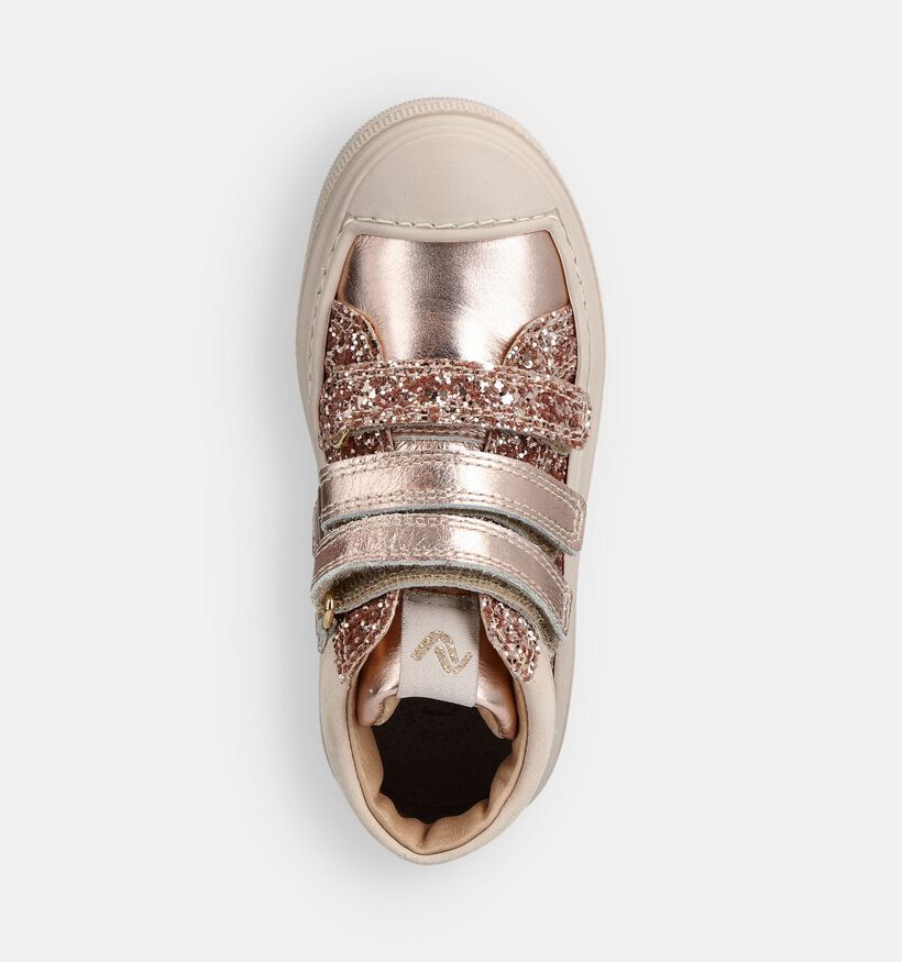 Lunella Rose Gold Hoge Sneakers voor meisjes (364584) - geschikt voor steunzolen