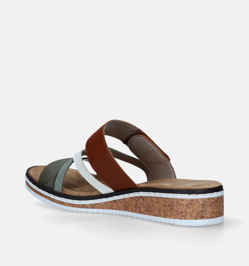 Rieker Slippers met sleehak voor dames (339062)