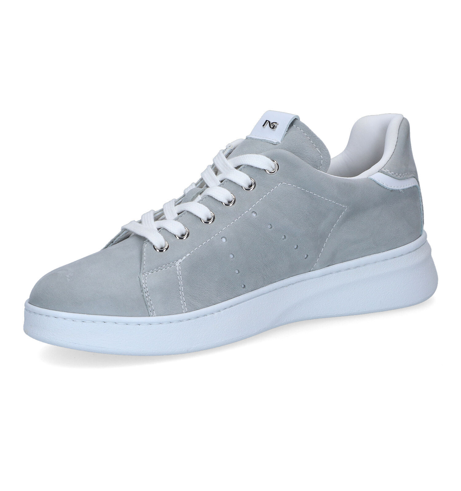 NeroGiardini Baskets habill es en Gris clair Femmes Baskets en