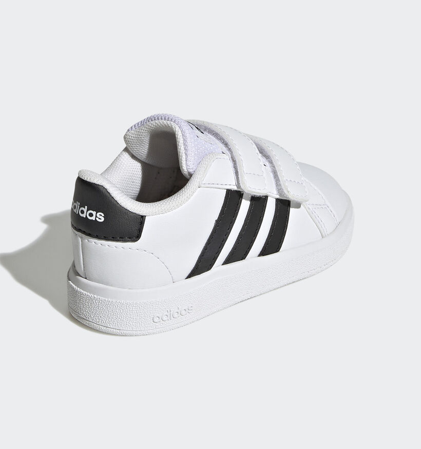 adidas Grand Court 2.0 Witte Sneakers voor jongens, meisjes (352951)