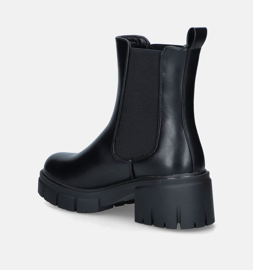 Posh by Poelman Bottines Chelsea en Noir pour femmes (345497)