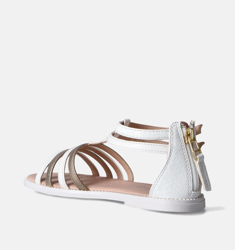 Geox Karly Witte Sandalen voor meisjes (356432)