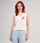 JDY Kenya Embroidered Witte Top voor dames (359950)