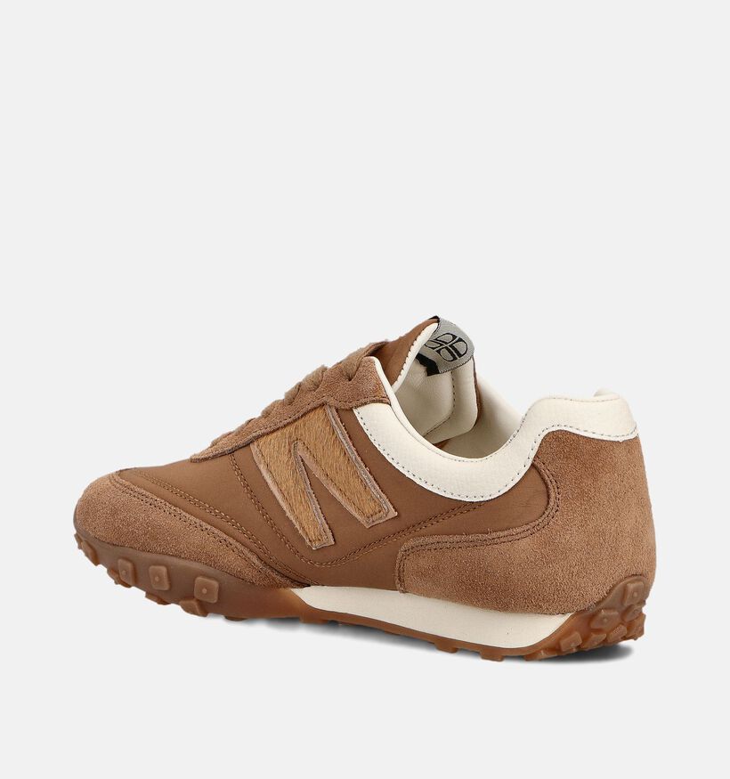 Laurent David Lichtbruine Veterschoenen voor dames (365035) - geschikt voor steunzolen