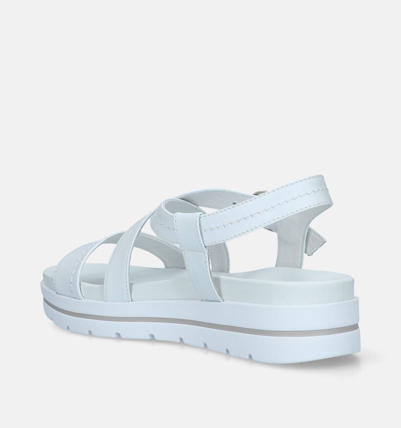 NeroGiardini Witte Sandalen Met Plateauzool voor dames (339548)