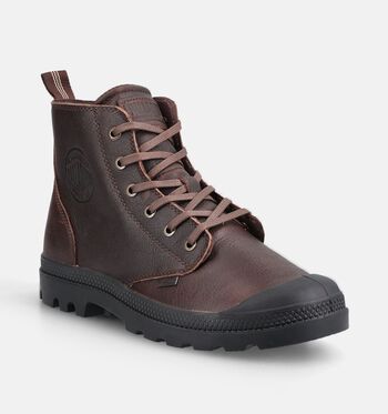 Palladium Pampa High Boots Zwart/Bruin