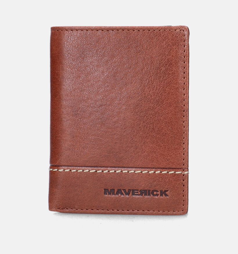 Maverick Cognac Kaartenhouder voor heren (358827)