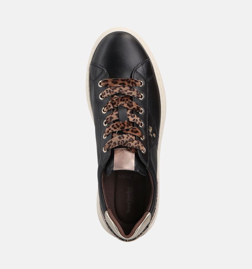 NeroGiardini Zwarte Sneakers voor dames (364844) - geschikt voor steunzolen