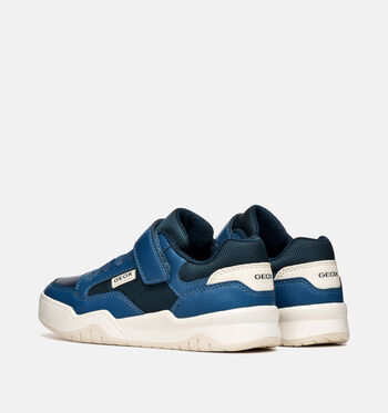Geox Respira Sneakers Zwart/Beige/Blauw/Groen