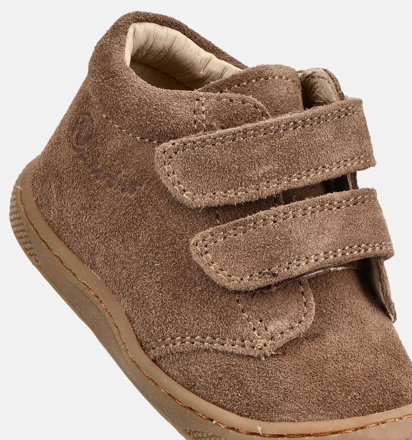 Naturino Cocoon Wide Baskets montantes en Brun pour gar&ccedil;ons (380182) - pour semelles orthop&eacute;diques