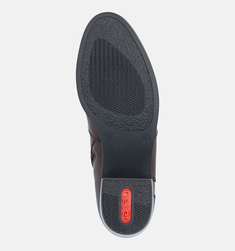 Rieker Bottines en Brun fonc&eacute; pour femmes (377934)