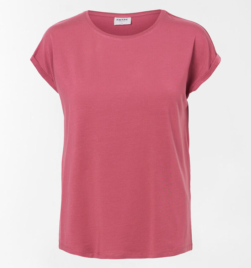 Vero Moda Ava T-shirt en Rose (318322)