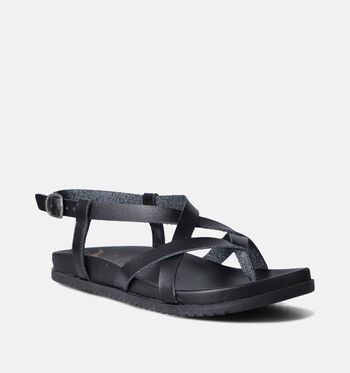 Blowfish Malibu Sandalen Zwart/Cognac