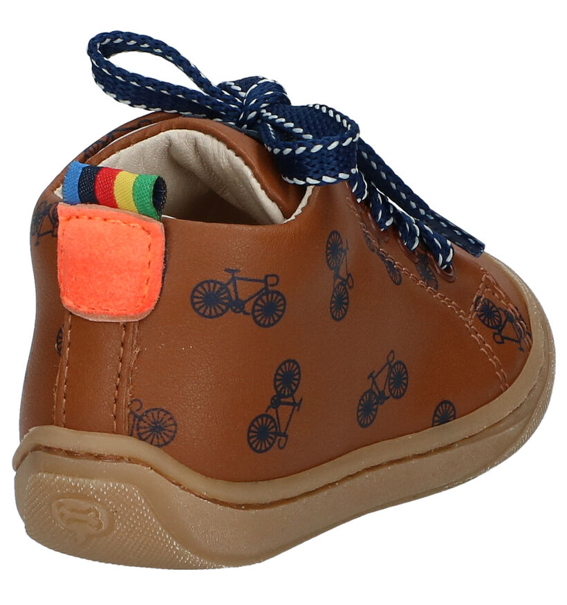STONES and BONES Vorm Chaussures pour bébé en Cognac pour garçons (295065) - pour semelles orthopédiques