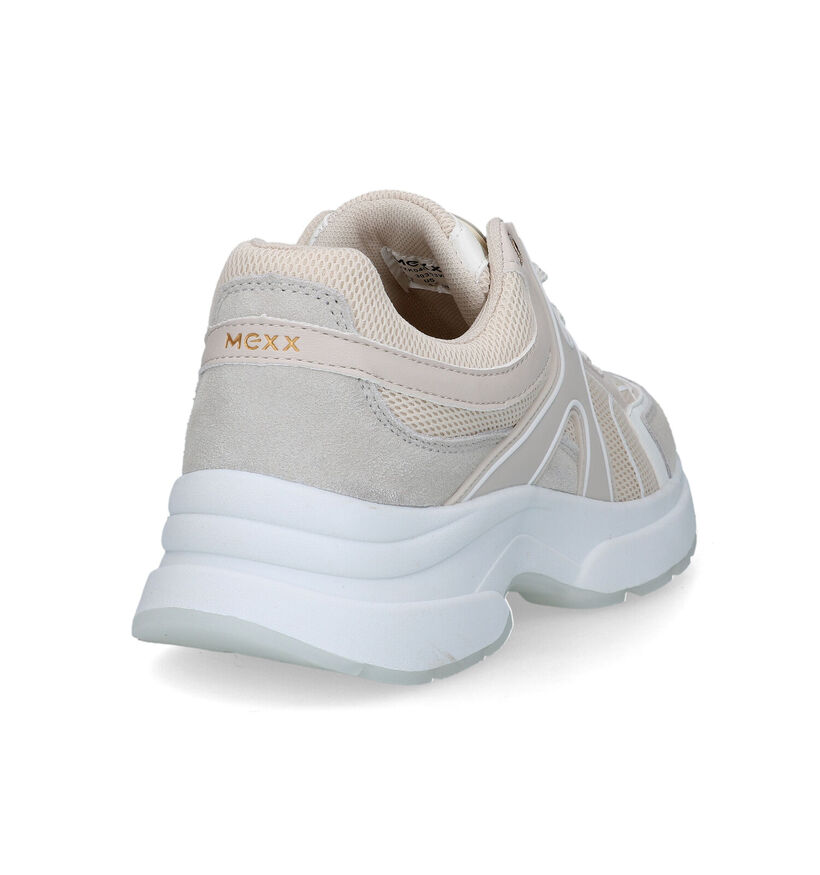 Mexx Loyce Beige Sneakers voor dames (319596)