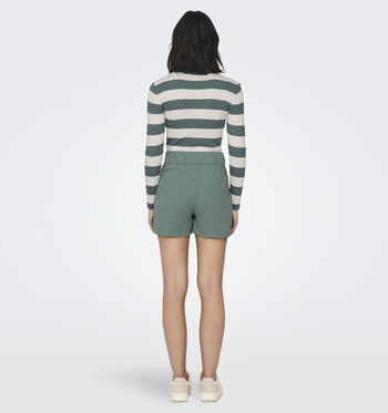 JDY Broeken Zwart/Beige/Groen